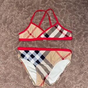 Girls Burberry 2 Piece